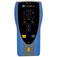 LanTEK IV-S-3000 cable certifier incl. channel/permanent link adapter for TIA/EIA Cat. 8/ISO Class I/II