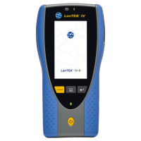 LanTEK IV-S-3000 cable certifier incl. channel/permanent link adapter for TIA/EIA Cat. 8/ISO Class I/II