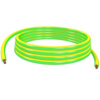PVC single wire cable H07V-K 1x10,0mm&sup2; flexible green/yellow