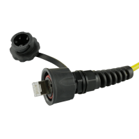 SCREWlock RJ45 Plug  Cat6A IP67 with cable gland