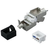 RJ45 plug Cat.6A, shielded ,tool less and field mountable 1