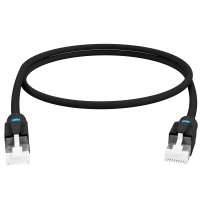 FMP PRO-600 Goma PUR Cat.6a S/FTP AWG23/1 Negro 10,0m