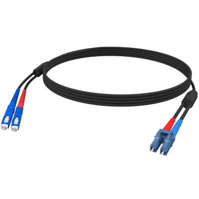Cable de fibra &oacute;ptica LC / UPC-SC / UPC Singelmode OS2 Duplex 3.0mm