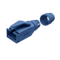 RUGGEDBoot Cable boot with cable gland Blue