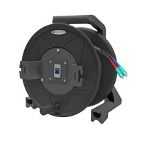 CABLEReel FIBERLine IP20 LC Duplex Buchse - SC Duplex Stecker OS2 Singlemode Glasfasertrommel