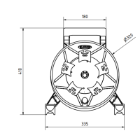 CABLEReel FIBERLine IP20 SC Duplex Buchse - LC Duplex...