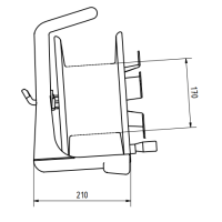 CABLEReel FIBERLine IP20 SC Duplex hembra - LC Duplex macho OS2 tambor de fibra óptica monomodo