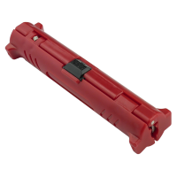 Cable stripper for data, coaxial and PROFINET cables with transport protection, black