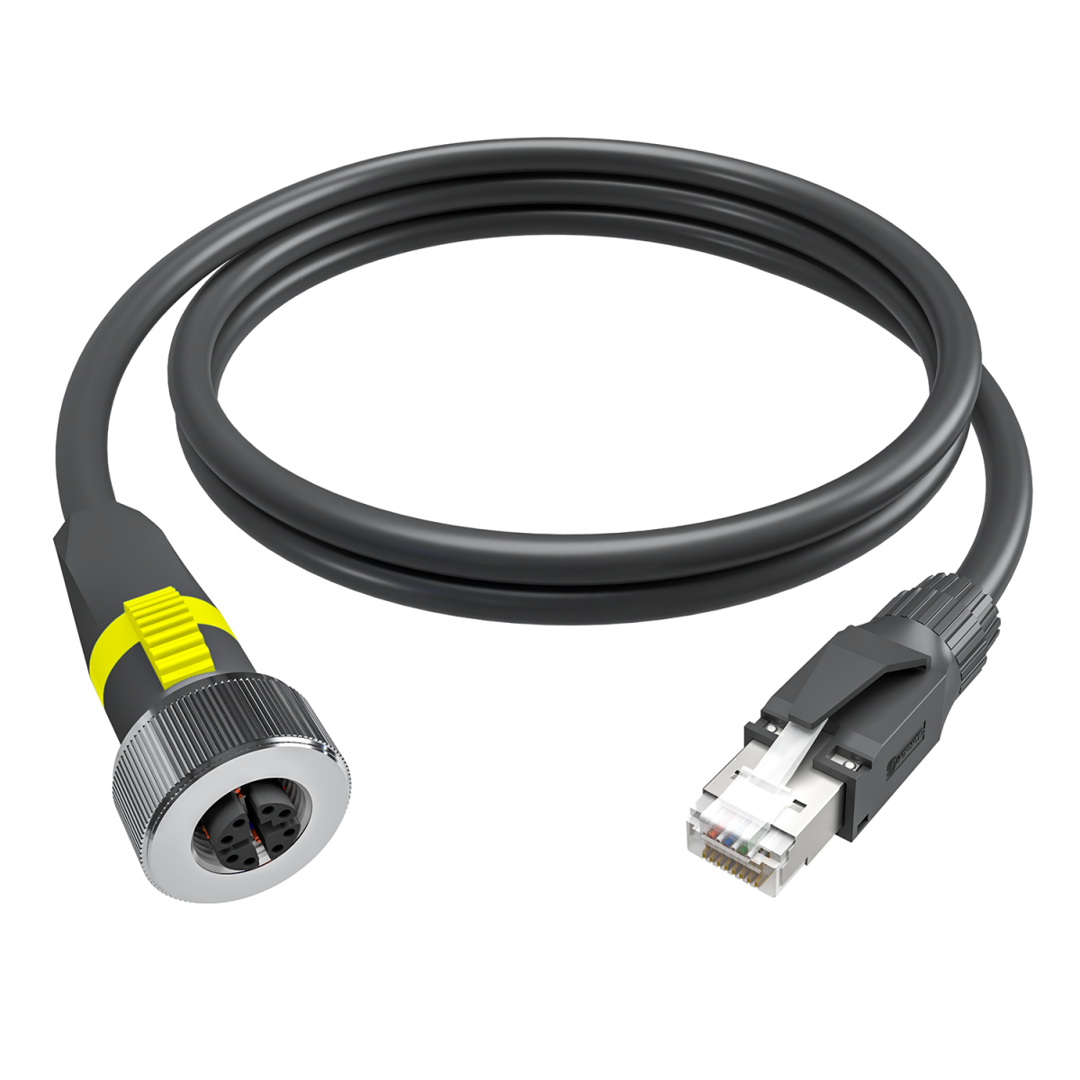 M12/20 PRO Cable Ethernet Industrial 8-Pin X-Codificado...