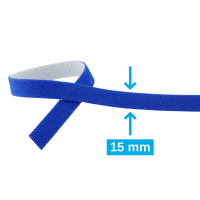 Klettkabelband Klettband Klettkabelbinder 25m Rolle Blau
