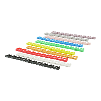 Anillos de colores para marcar cables 6-8 mm