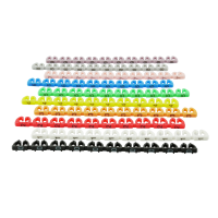 Anillos de colores para marcar cables 4-6 mm