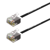 SMARTflexXS Cat.6A U/UTP RJ45 Cable de red AWG32 1,0m-2PACK