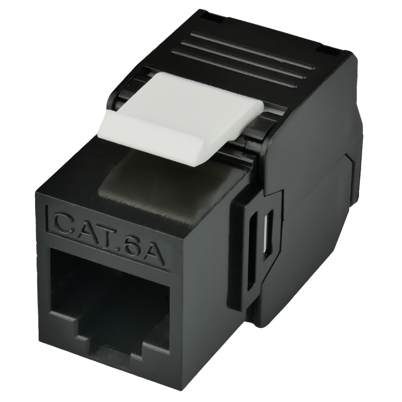 C6AU1 Keystone Module Cat.6A RJ45, unshielded