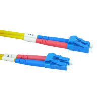 Cable de fibra &oacute;ptica  OS2 monomodo LC - LC Duplex 9/125 5,0m