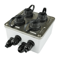 SCREWlock RJ45 Panel Jack IP67 Cat.6A, shielded, with tension relief