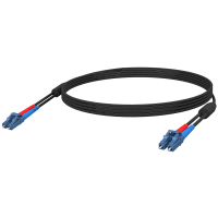 Cable de fibra &oacute;ptica blindado de acero para exteriores LC/UPC-LC/UPC monomodo OS2 d&uacute;plex 3,0 mm