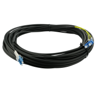 Cable de fibra &oacute;ptica para exteriores LC/UPC- SC/UPC monomodo OS2 Duplex 6.0mm