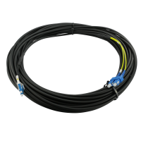 Cable de fibra &oacute;ptica para exteriores LC/UPC- SC/UPC monomodo OS2 Duplex 6.0mm