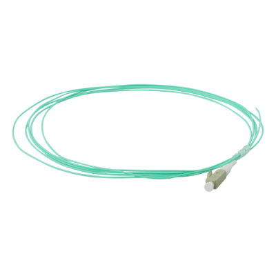 Cable Pigtail OM3 LC/UPC SX 0.9mm LSZH/EAS Aqua 2MTS