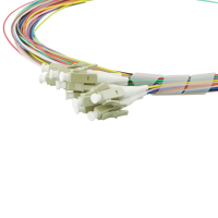 Set Cables Pigtail 12-Colores-OM3 LC/UPC SX 0.9mm LSZH/EAS