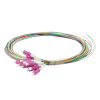 Set Cables Pigtail 12-Colores -OM4 LC/UPC SX 0.9mm LSZH/EAS