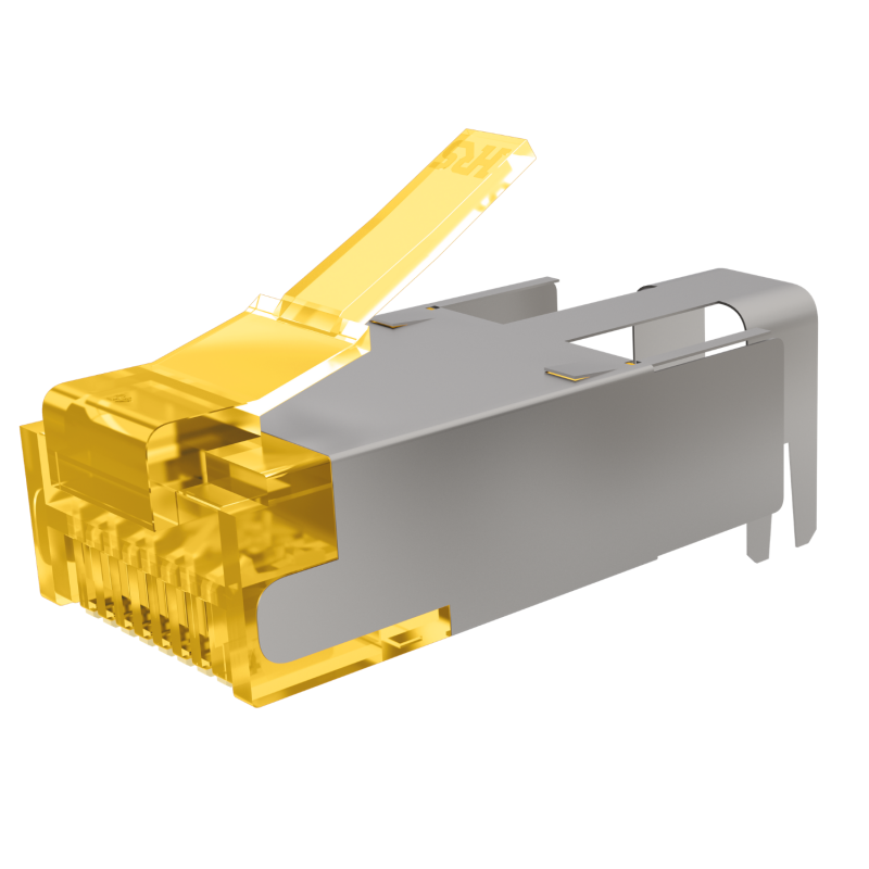 RJ45 Plug Hirose TM31 Cat.6A, shielded