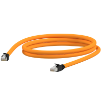 PRO-1000 RJ45 Cable de red Cat.7 S/FTP AWG23/1 LSOH naranja
