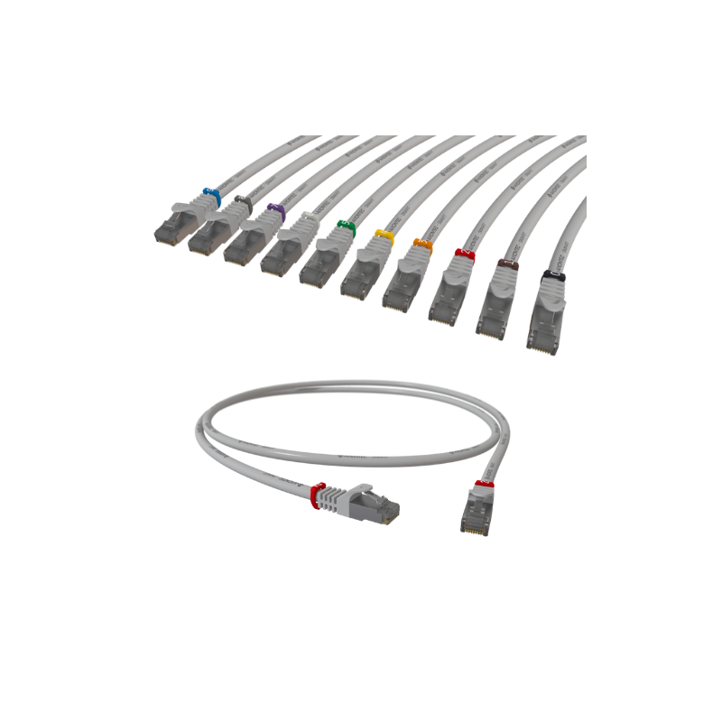 PACK 5 unidades SMART-250 Cat.6 S/FTP AWG28/7 LSOH  5,0m