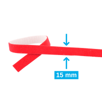 Cable tie band cable tie 25m red