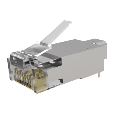 Conector modular RJ45 BIGhole AWG23 - 26 - 1,45mm Cat.6A blindado 100 unidades