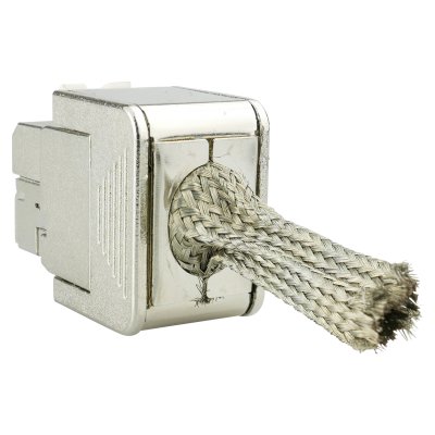 Keystone Module C6AS Cat.6A 360&deg; shielded cable protection