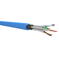 LEONI MegaLine F6-90 Cable de datos Cat.7 S/FTP flex AWG27/7 LSOH flex azul