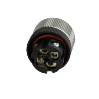 M12 d code 4 pin circular connector field mountable female unshielded IP65/67