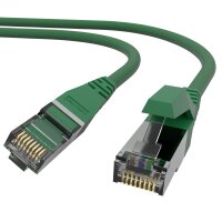 PRO-400M Cat.6 U/FTP RJ45 Patchkabel mit Draka UC 400 AWG 27/7 LSOH Gr&uuml;n 2,0m