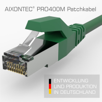 PRO-400M Cat.6 U/FTP RJ45 Cable de red Draka UC 400 Rohkabel AWG 27/7 LSOH verde-verde 8,0m