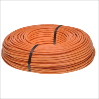 AIXONLAN 1000 Cat.7 S/FTP Installation Cable, Outer Sheath LSOH orange