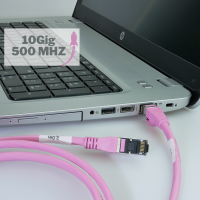 PRO-900M Cable de red Cat.6A S/FTP AWG 27/7 LSOH magenta