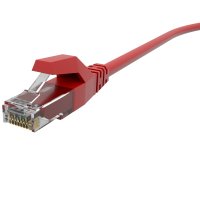 PRO-200M Cable de red Cat.5e U/UTP AWG 26/7 LSOH rojo