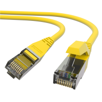 PRO-400M Cat.6 U/FTP RJ45 Cable de red Draka UC 400 AWG 27/7 LSOH amarillo-amarillo 5m