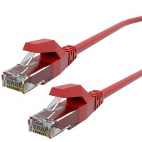 PRO-200M Cable de red Cat.5e U/UTP AWG 26/7 LSOH rojo