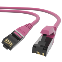 PRO-900M Cable de red Cat.6A S/FTP AWG 27/7 LSOH magenta...