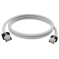 PRO-400MXS CAT.6 RJ45 patch cord U/FTP AWG27/7 shielded short overmoulded