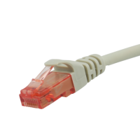 SMART-250 Cable de red Cat.6 U/UTP AWG 26/7 LSOH gris 0,5m