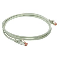 SMART-500 Cat.6A S/FTP Cable de red AWG 26/7 LSOH gris 1m