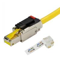 HARTING PreLink Cat.6A RJ45 industrial plug for AWG 26-27, shielded