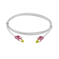 PRO-900M31 RJ45 patch cord 10 GbE/500 MHz. Cat.7 S/FTP balk cable LSOH grey Magenta 5,0m