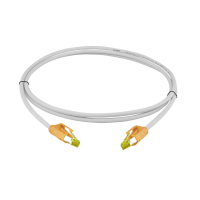 PRO-1200H31 RJ45 Patchkabel 10 GbE/500 MHz. Cat.7 S/FTP Rohkabel LSOH Grau Orange 12,0m