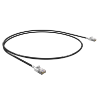 SMARTFlex Cat.6 Shielded 1 GbE/250 MHz RJ45-Patch cord 2,0m-2PACK