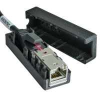 Cable de extensi&oacute;n LAN RJ45 blindado Cat.6 0,5m